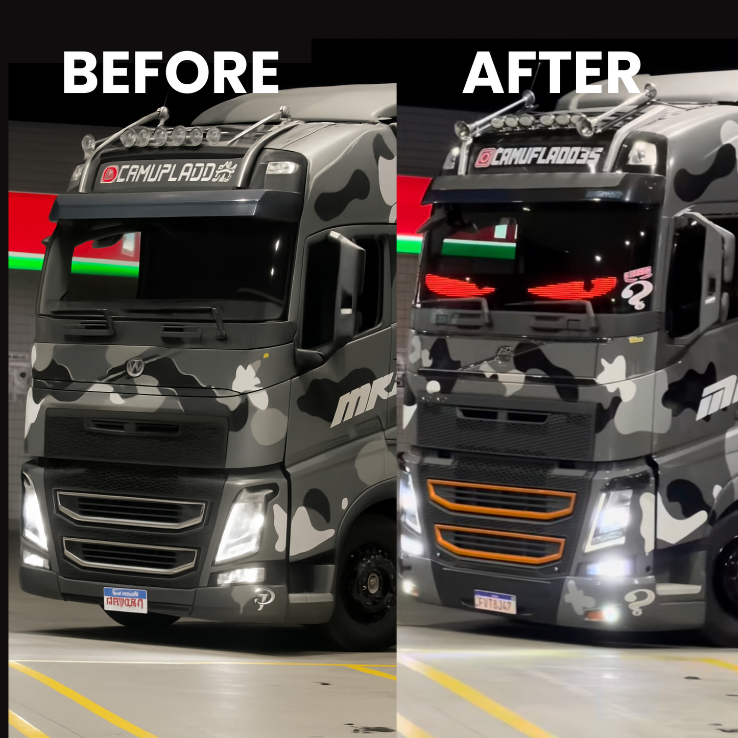 LED Car Eyes – 2 Pieces Pack