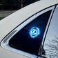 Rechargeable LED Car Logo – Neon Light Effect