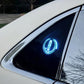 Rechargeable LED Car Logo – Neon Light Effect