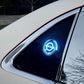 Rechargeable LED Car Logo – Neon Light Effect