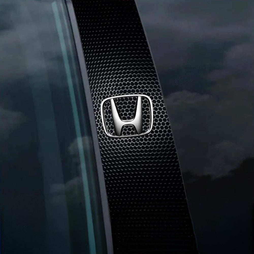 2x autocollants de fenêtre de voiture avec logo